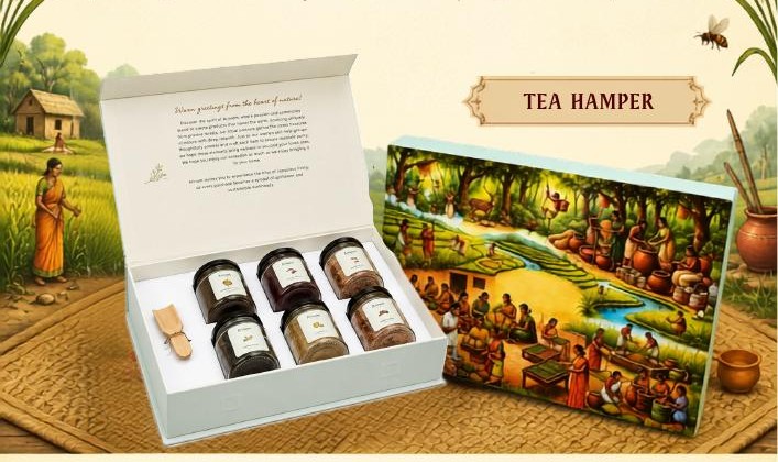 Arinamm tea and honey hamper